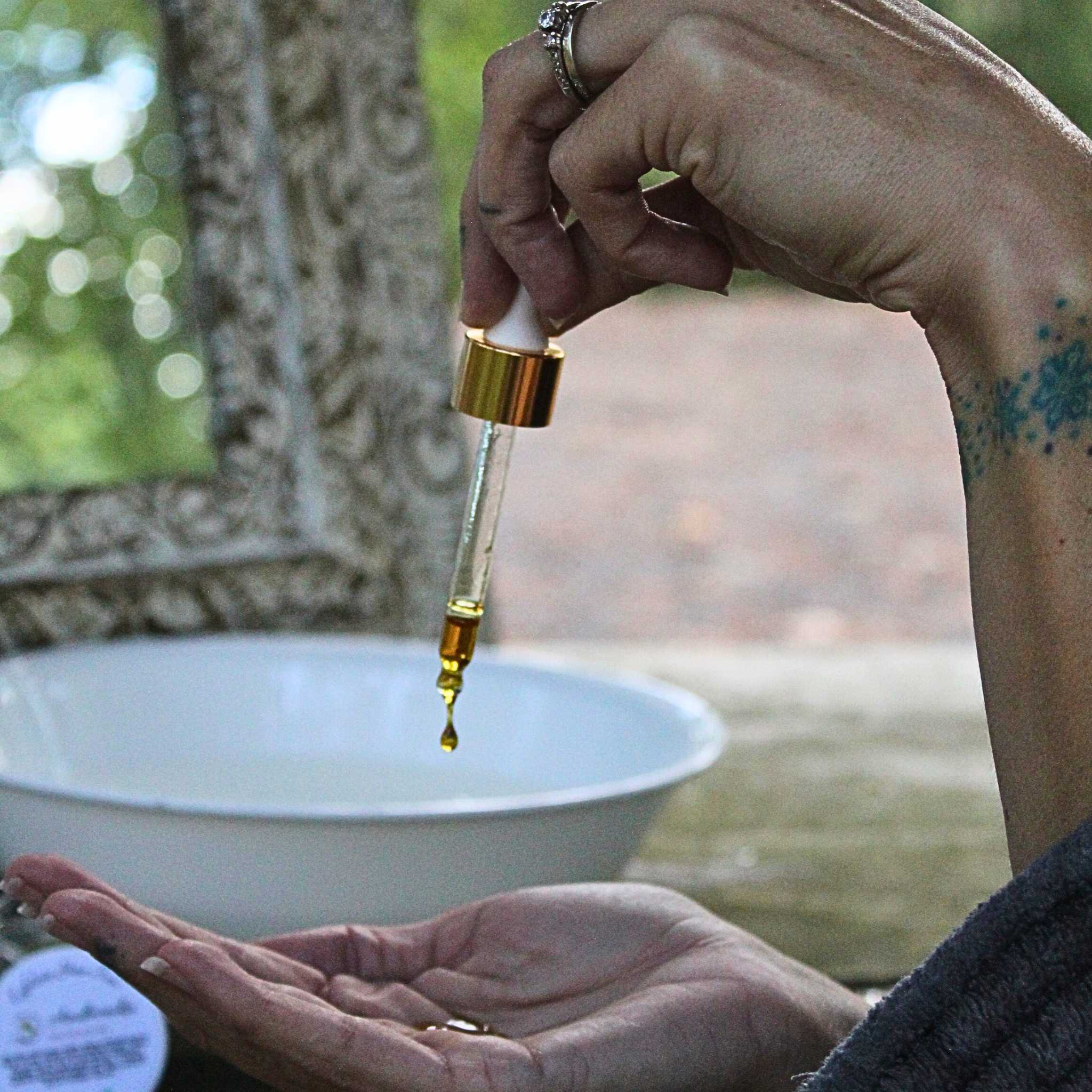 Veil of Light Ceremonial Facial Oil for Renewal, Balance, and Radiance