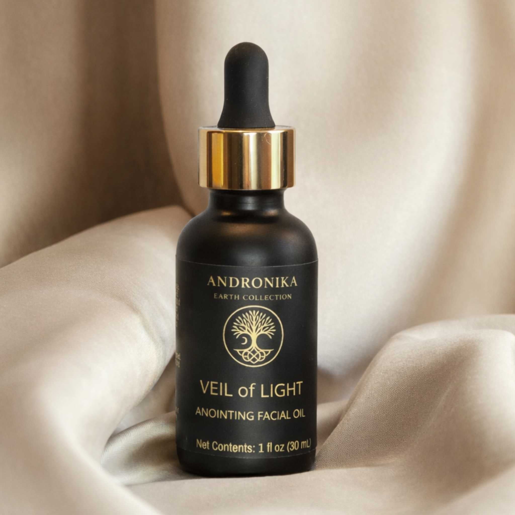 Veil of Light Ceremonial Facial Oil for Renewal, Balance, and Radiance