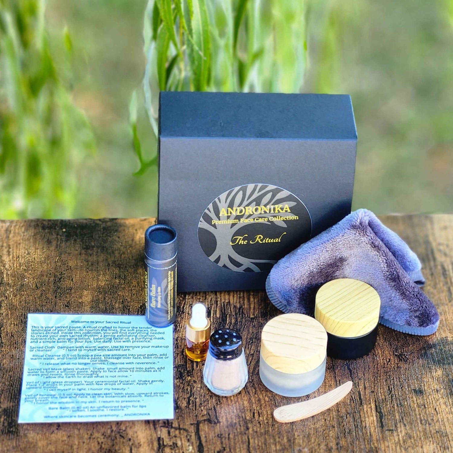 The Ritual Premium Face Care Sample Collection – Andronika Skincare