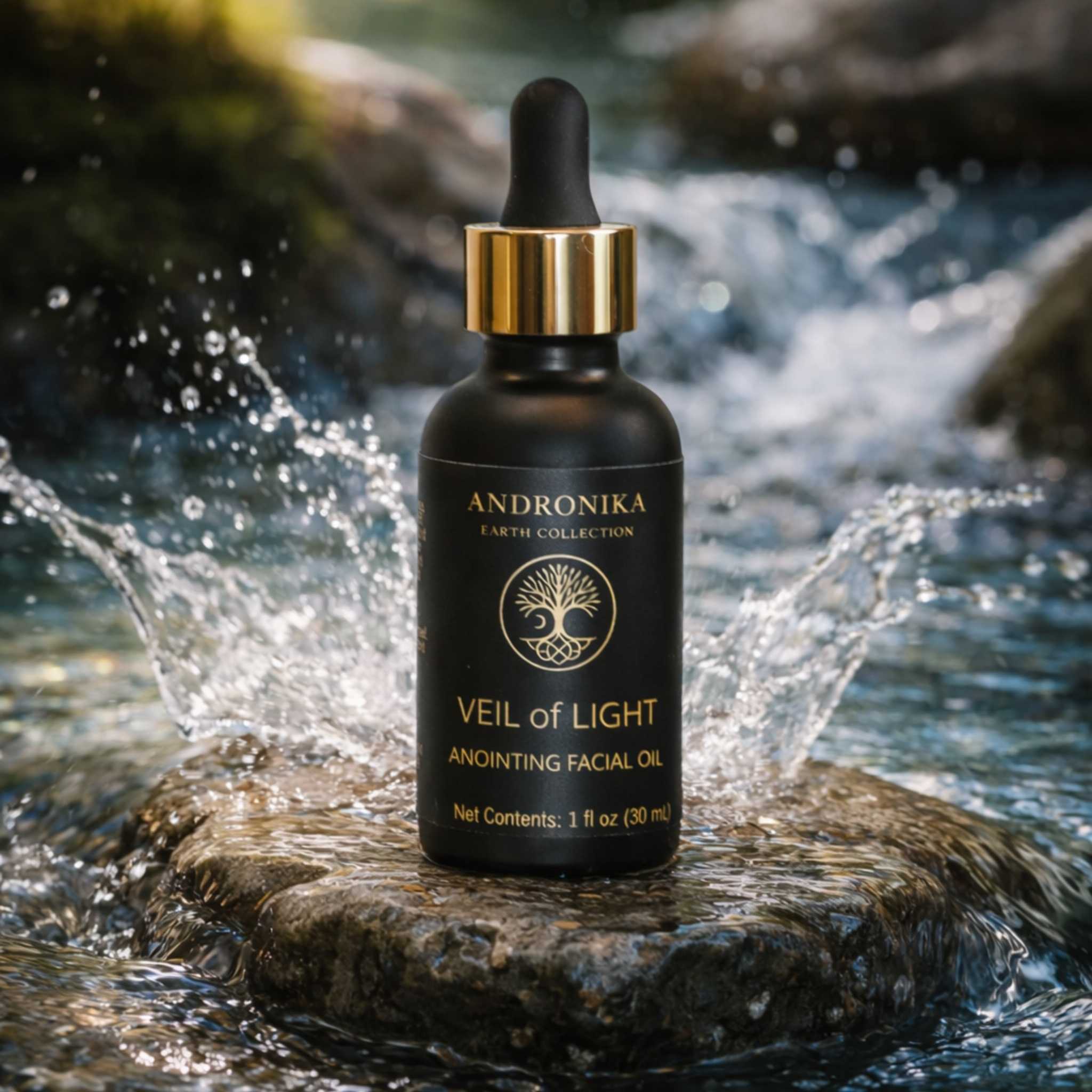 Veil of Light Ceremonial Facial Oil for Renewal, Balance, and Radiance